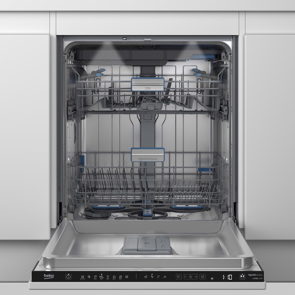 Beko BDIN38552P: Lavastoviglie a Scomparsa Totale Classe B, 60 cm, 15 Coperti