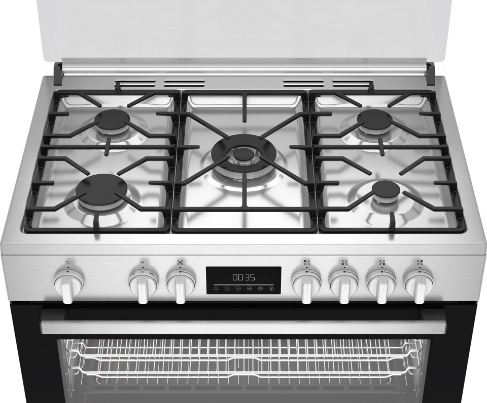 Beko BGM 11226 EX: Cucina Elettrica Multifunzione, 90x60 cm