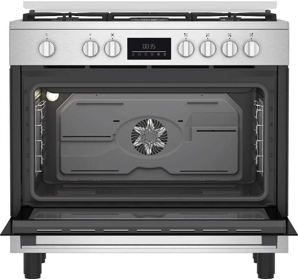 Beko BGM 11226 EX: Cucina Elettrica Multifunzione, 90x60 cm