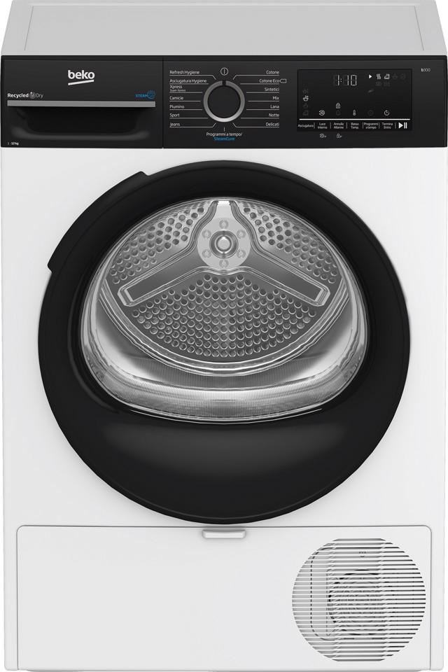Beko BMGT4122SBI: Asciugatrice 12kg, classe E, motore inverter