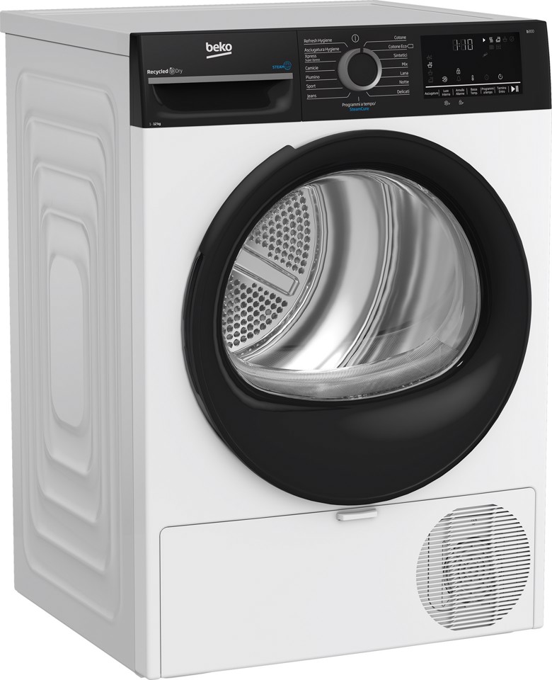Beko BMGT4122SBI: Asciugatrice 12kg, classe E, motore inverter