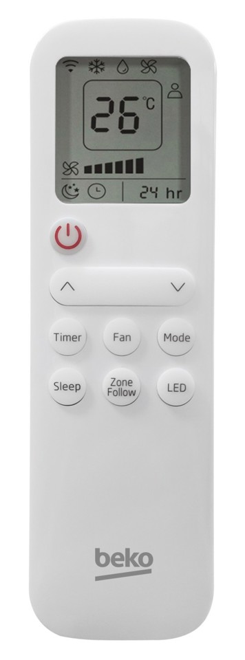 Beko BP109AC condizionatore portatile 65 dB Bianco