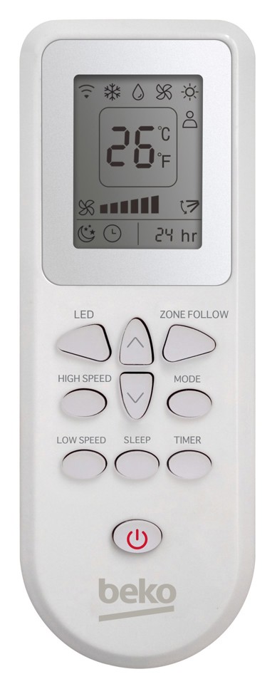 Beko BP412C condizionatore portatile Grigio