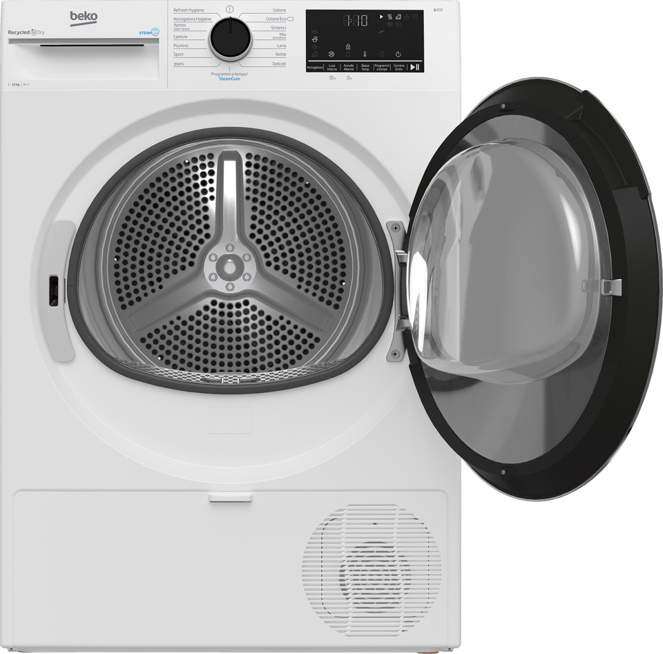 Beko BT3122IS: Asciugatrice Beyond 12kg, Classe E, Inverter