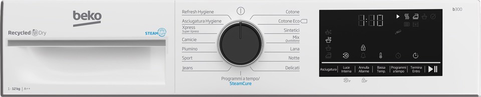 Beko BT3122IS: Asciugatrice Beyond 12kg, Classe E, Inverter