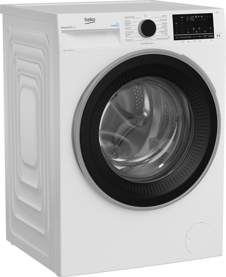 Beko BWGT394S lavatrice Caricamento frontale 9 kg 1400 Giri/min A Bianco