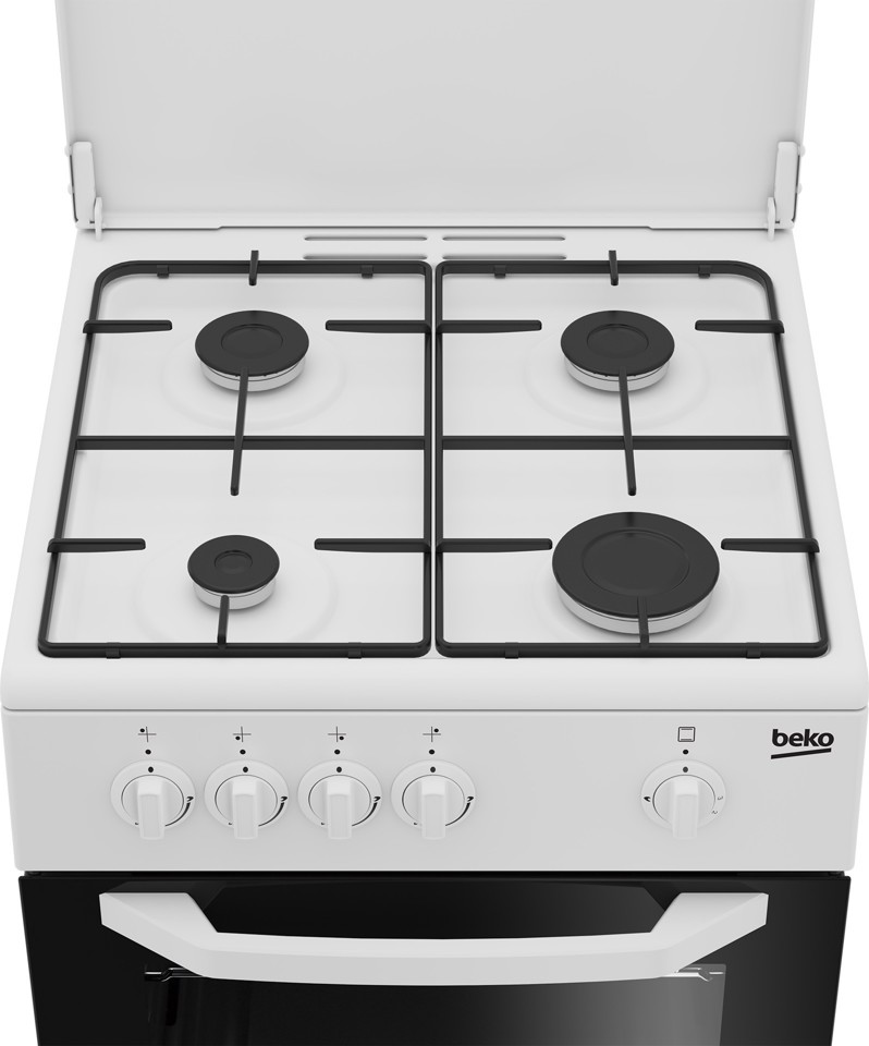 Beko CSG 42009 DW: Cucina a Gas, 50x50 cm