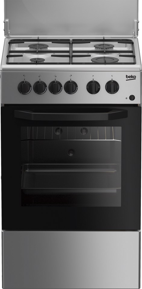 Beko CSS 42014 FS: Cucina Elettrica Statica, 50x50 cm