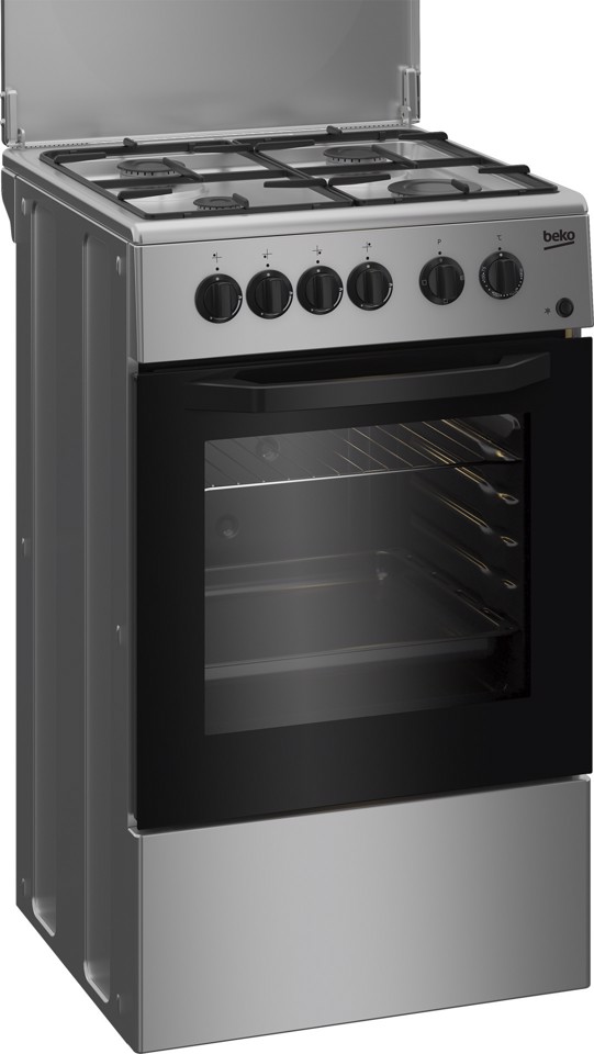 Beko CSS 42014 FS: Cucina Elettrica Statica, 50x50 cm