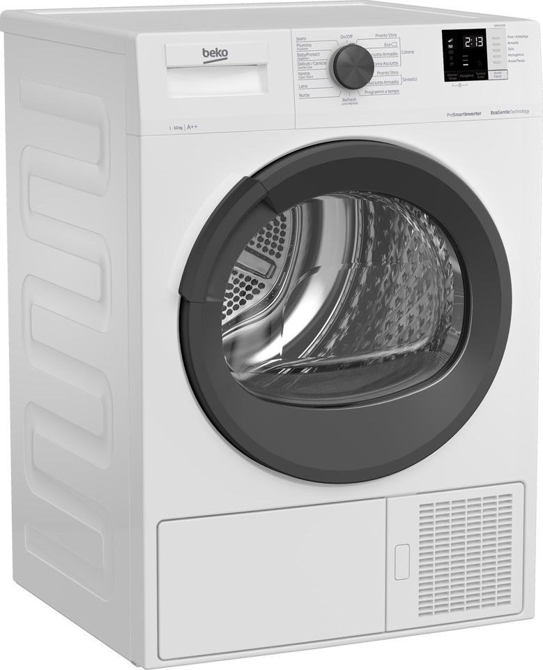 Beko DRX1023AI: Asciugatrice 10kg, Classe E, Inverter
