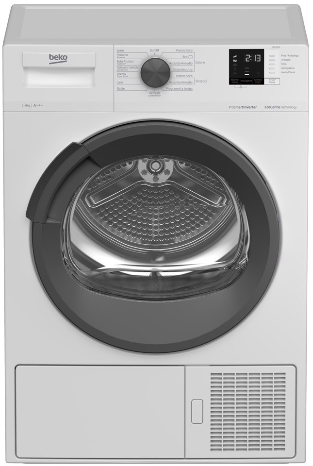 Beko DRX937AI asciugatrice Libera installazione Caricamento frontale 9 kg Bianco