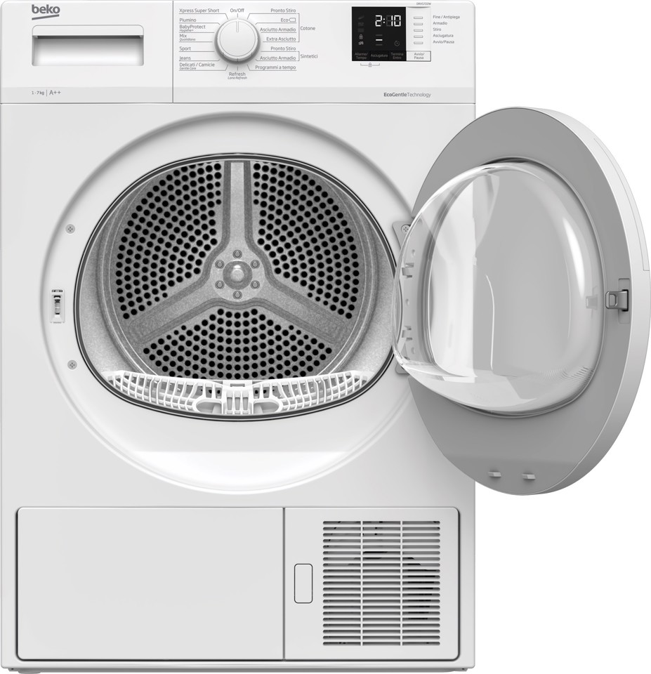 Beko DRXS722W asciugatrice Libera installazione Caricamento frontale 7 kg Bianco