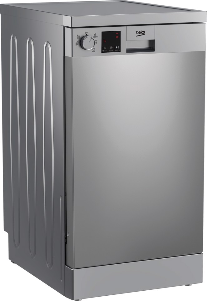 Beko DVS05024X: Lavastoviglie SLIM a Libera Installazione, 45 cm, 10 Coperti