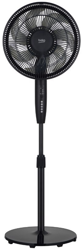 Beko EFS6700B ventilatore Nero, Grigio scuro