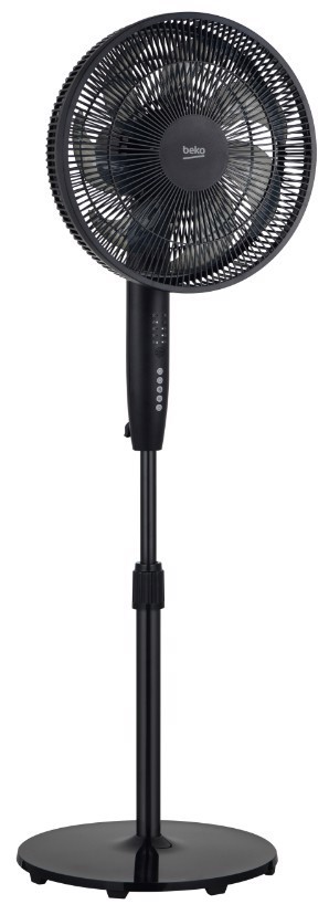 Beko EFS6700B ventilatore Nero, Grigio scuro
