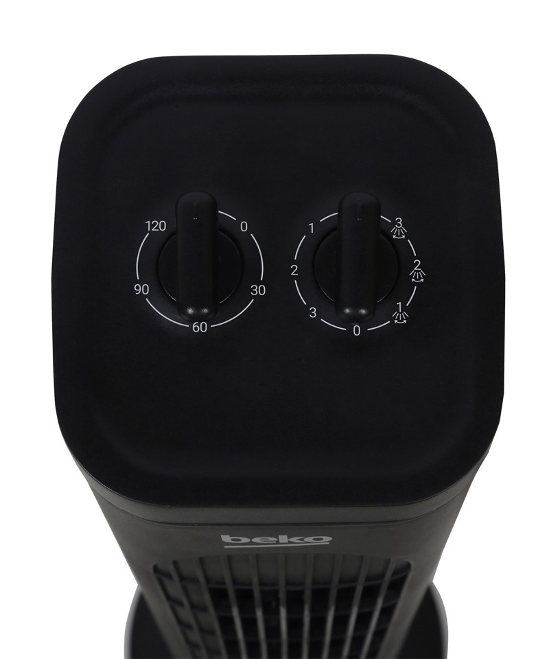 Beko EFW5300B ventilatore Nero