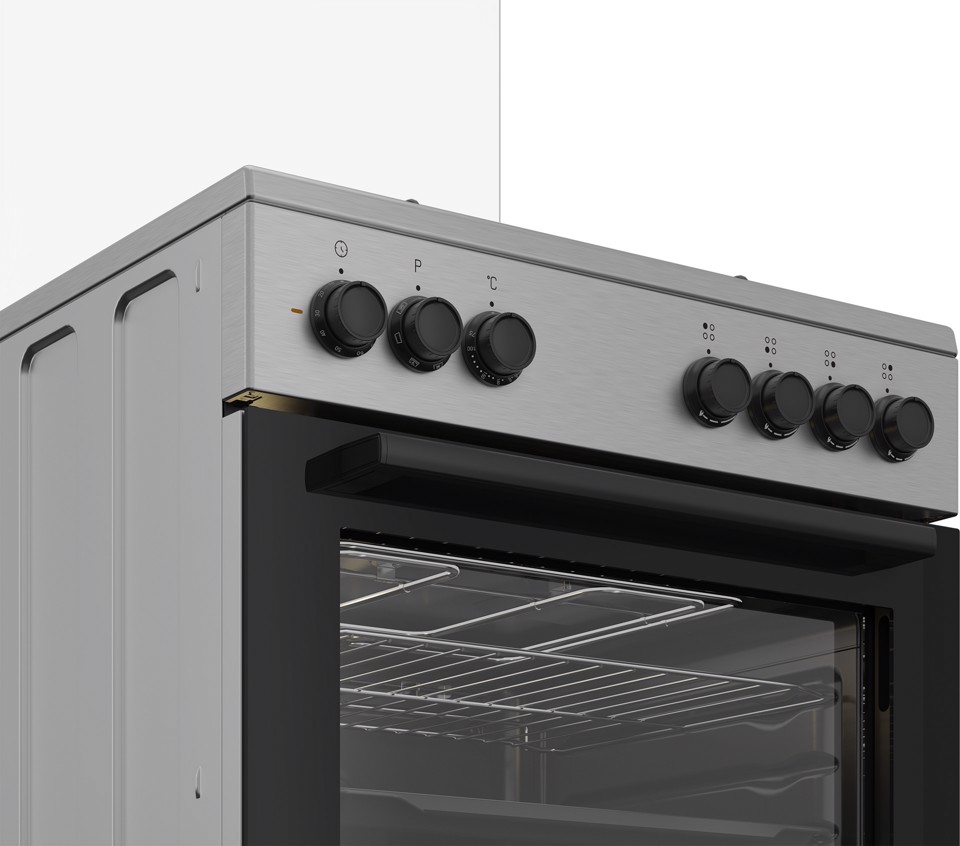 Beko FBE62120XD: Cucina Elettrica Ventilata, 60x60 cm