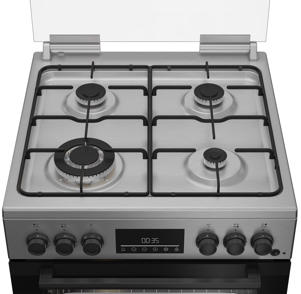 Beko FBE62310GX: Cucina Elettrica Ventilata, 60x60 cm