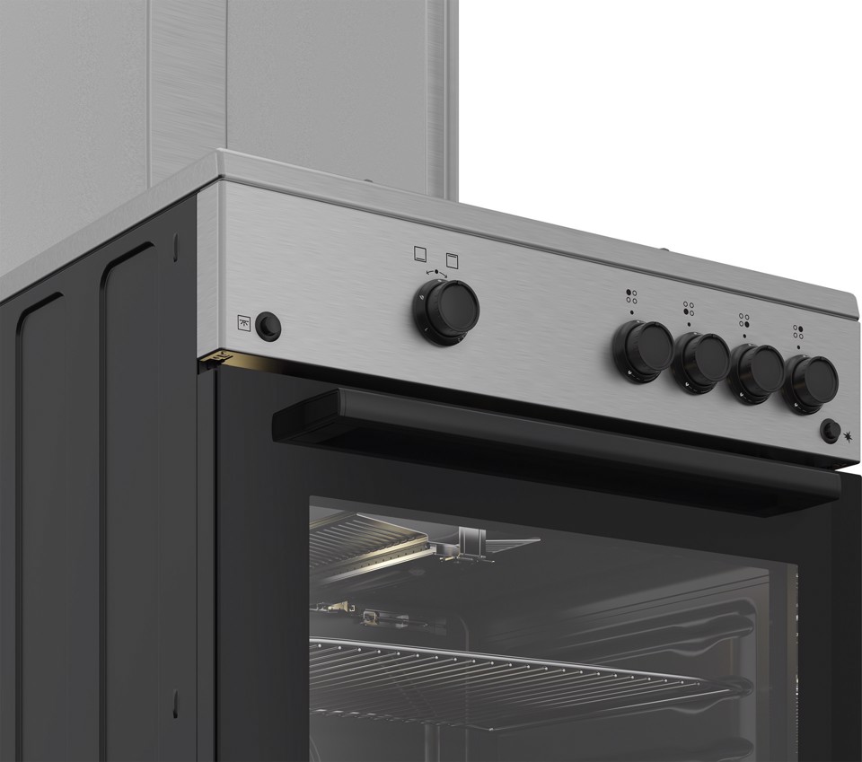 Beko FBG62010DX: Cucina a Gas, 60x60 cm