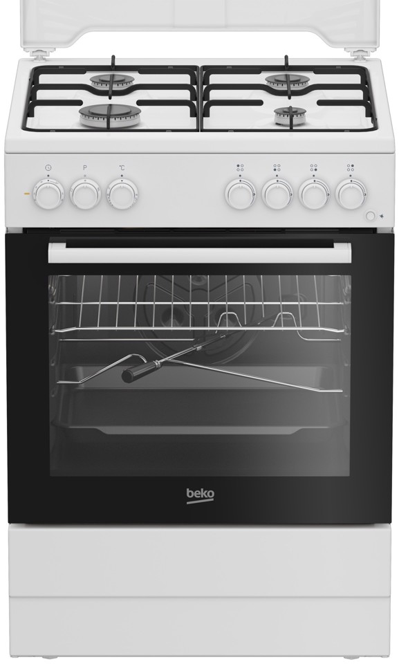 Beko FBST62110DW: Cucina Elettrica Statica, 60x60 cm