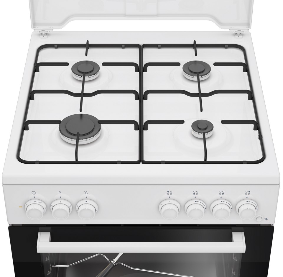 Beko FBST62110DW: Cucina Elettrica Statica, 60x60 cm