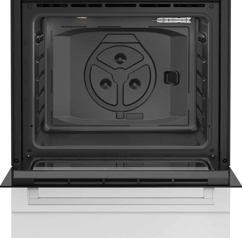 Beko FBST62110DW: Cucina Elettrica Statica, 60x60 cm