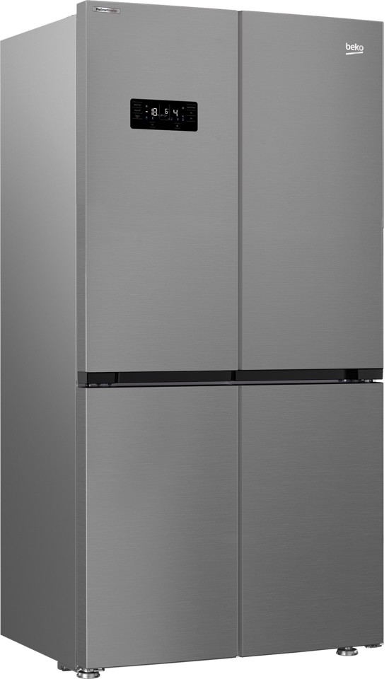Beko GN1416240XPN frigorifero side-by-side Libera installazione 572 L E Acciaio inossidabile