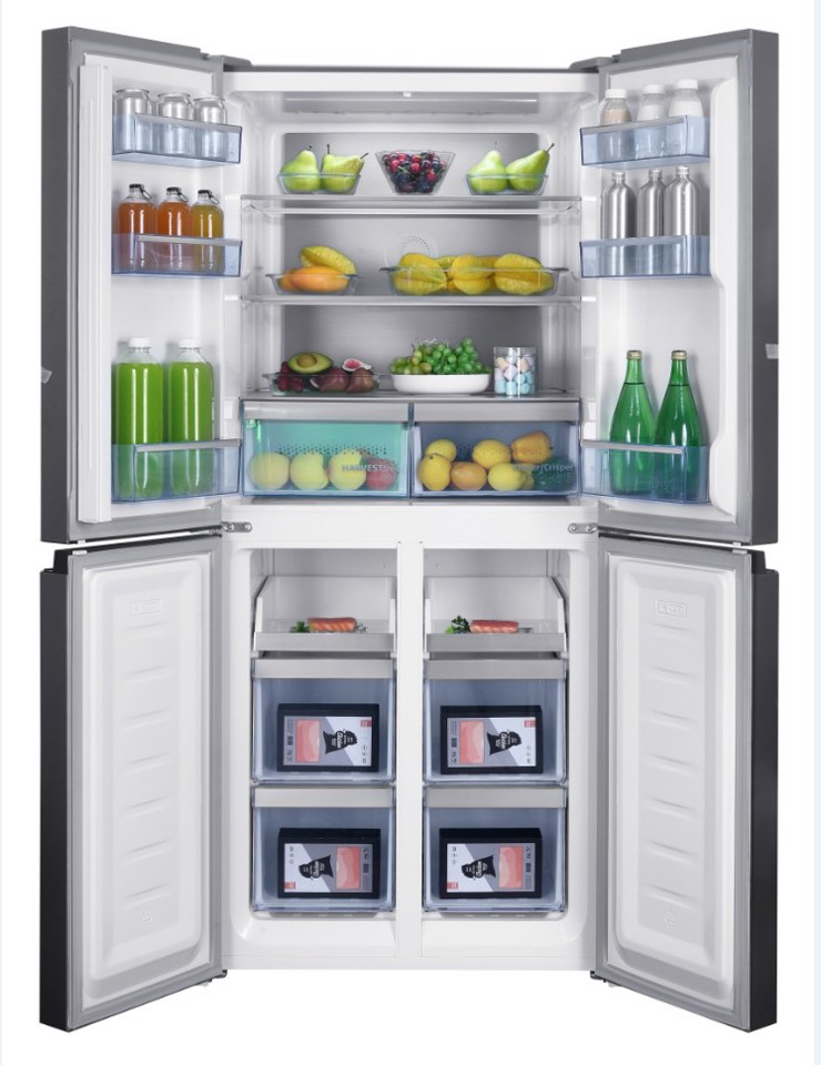 Beko GNO46623MXPN frigorifero side-by-side Libera installazione 466 L D Acciaio inossidabile