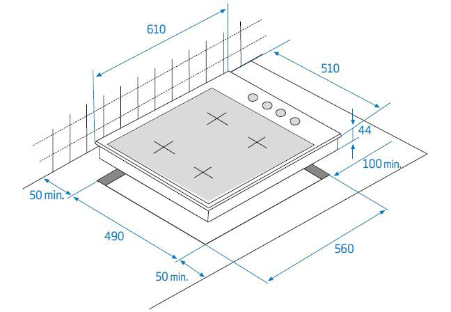 Beko HIGG641C3SX Acciaio inossidabile Da incasso 60 cm Gas 4 Fornello(i)