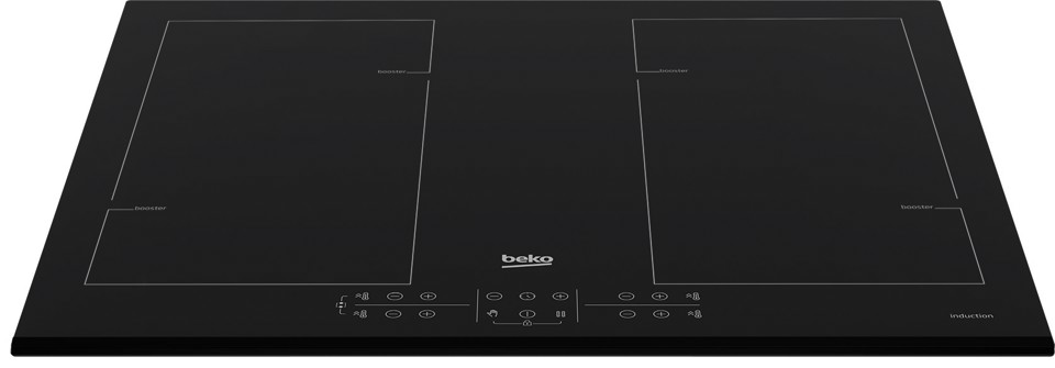 Beko HII64206F2MT: Piano a Induzione, 4 Zone con 2 Sezioni IndyFlex, 60 cm