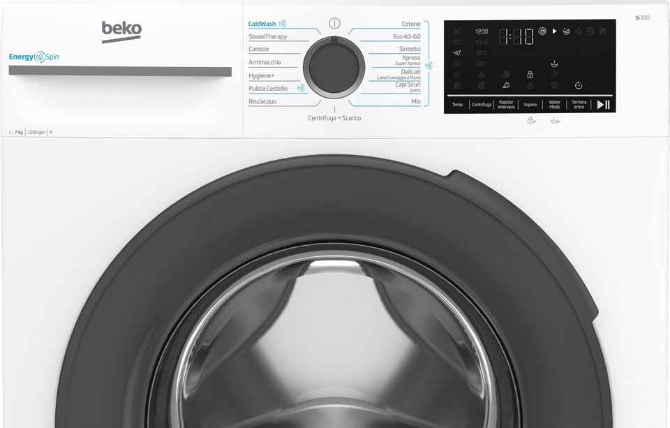 Beko Lavatrice SLIM BMWSU4721A 7KG Vapore Igienizzante Classe A