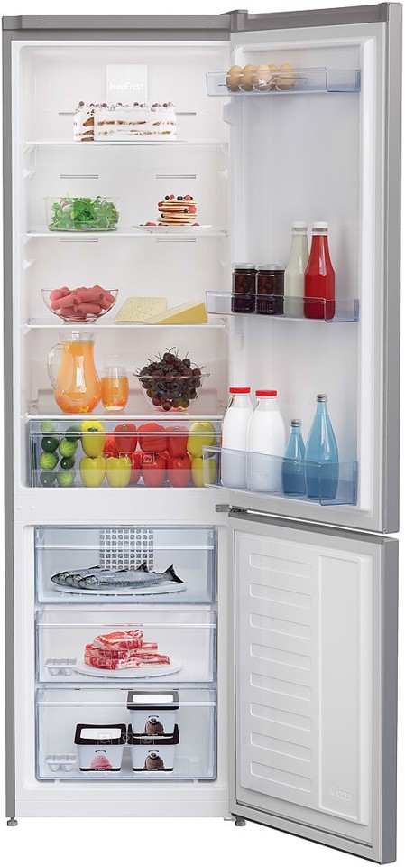 Beko RCNA305K40SN Libera installazione 266 L E Argento