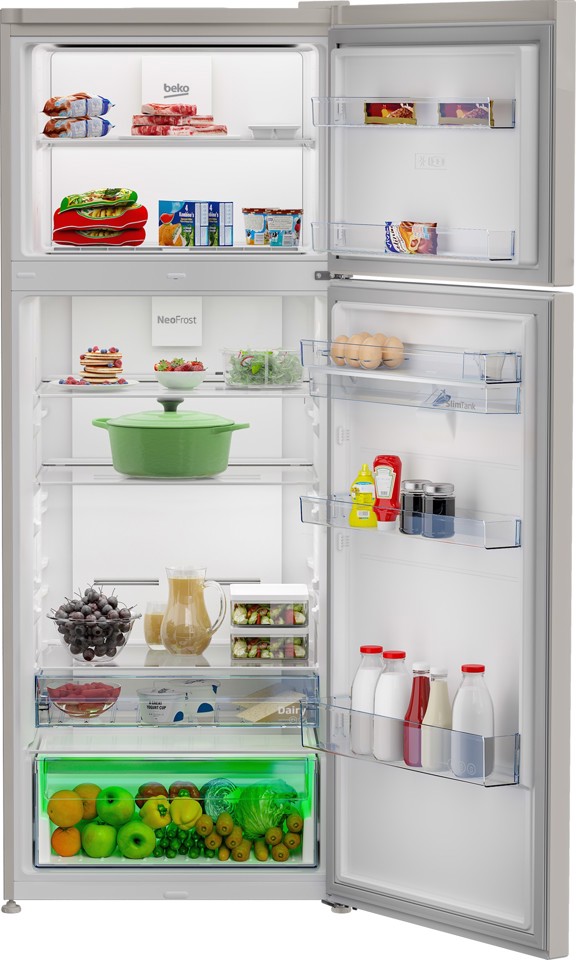 Beko RDNE455E40DBN frigorifero colore Beige Libera installazione 406 L E 