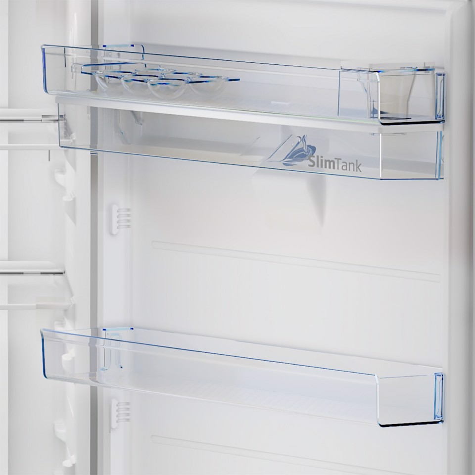 Beko RDNE455E40DSN: Frigorifero Doppia Porta, Total No Frost, 70 cm
