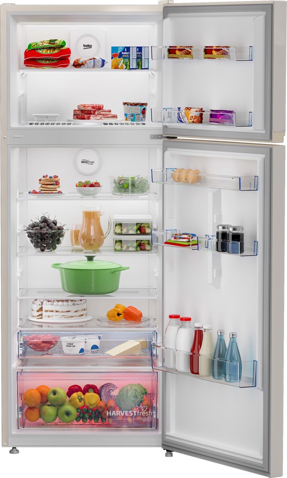 Beko RDNG455E40DBN Libera installazione 406 L Beige