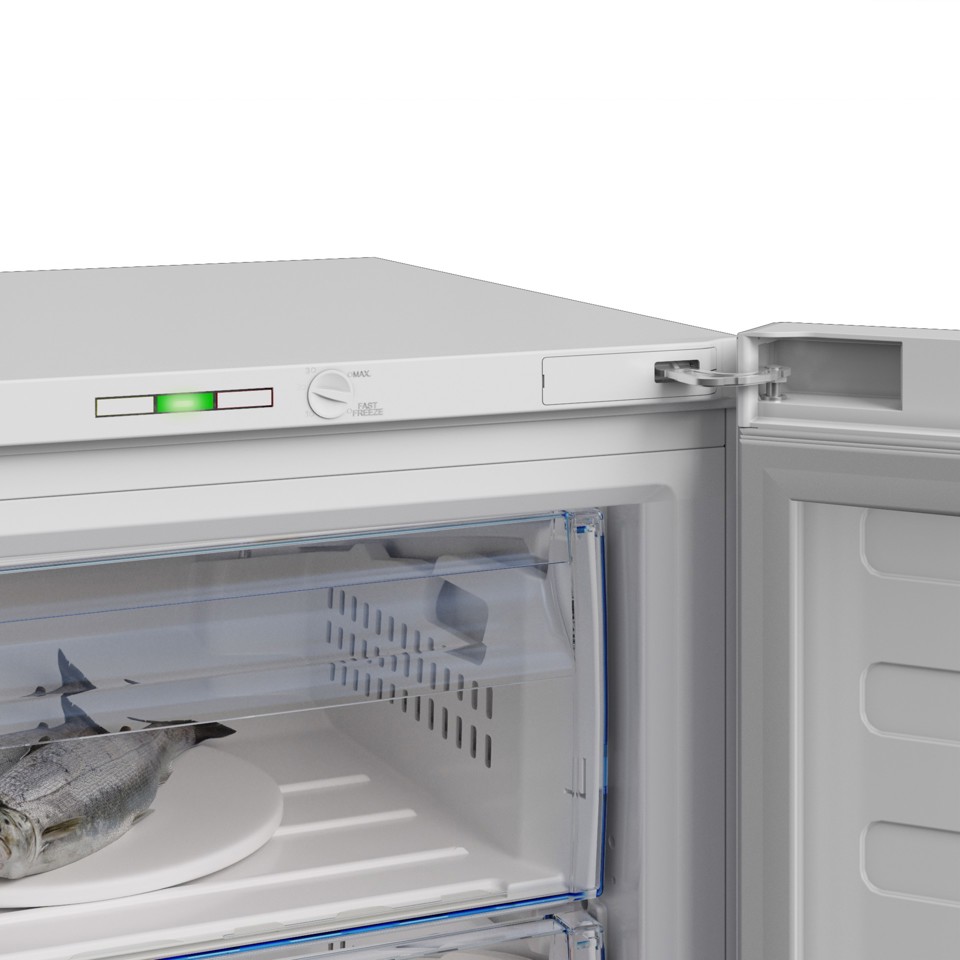 Beko RFSA240M41WN Congelatore verticale Libera installazione 215 L E Bianco