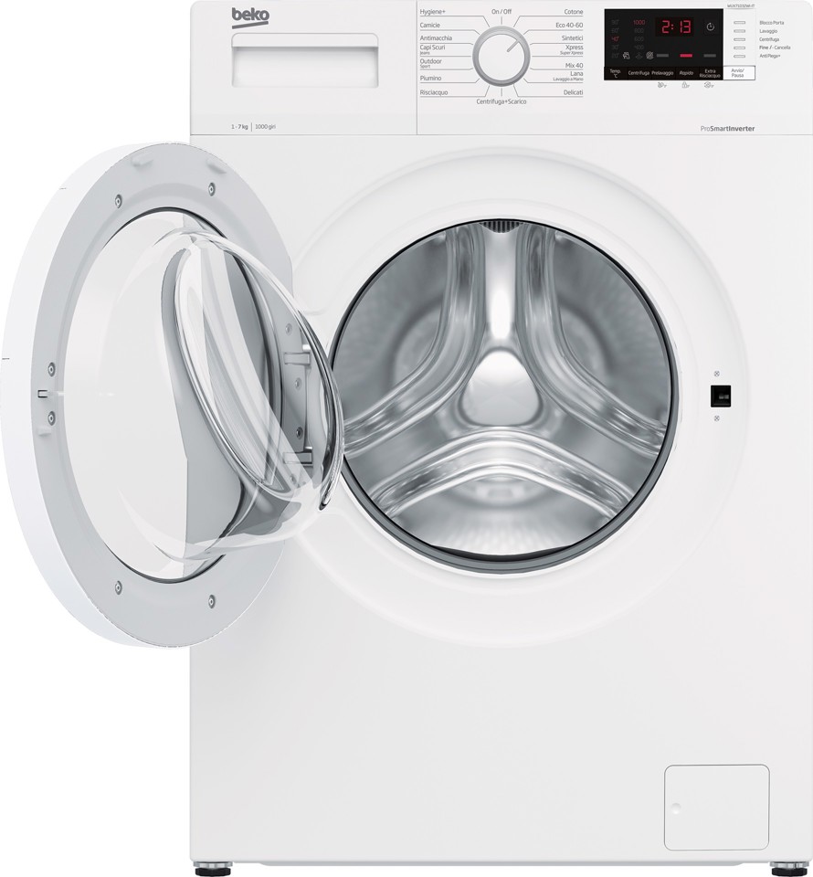 Beko WUX71032WI-IT lavatrice Caricamento frontale 7 kg 1000 Giri/min Bianco