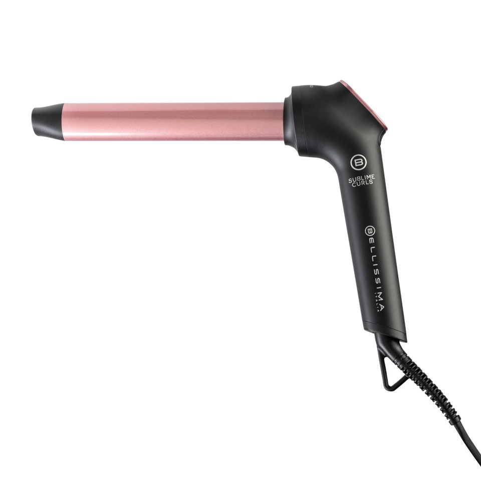 Bellissima 11855 messa in piega Ferro per ricci Caldo Nero, Rosa 64 W 1,8 m