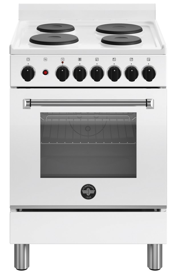 Bertazzoni La Germania Americana AMN6604SBV/24 cucina Elettrico Piastra sigillata Bianco