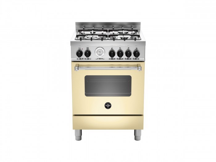 Bertazzoni La Germania Americana AMN664ECRT cucina Elettrico Gas Crema