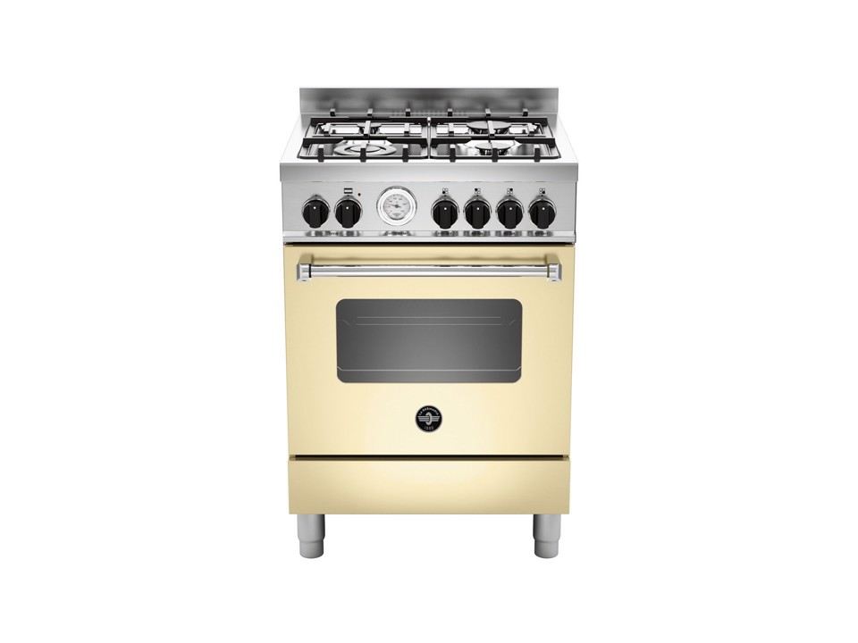 Bertazzoni La Germania Americana AMN664GCRT cucina Elettrico/Gas Gas Crema