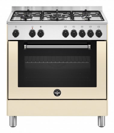 Bertazzoni La Germania Americana AMN855ECRV/24 cucina Elettrico Gas Crema