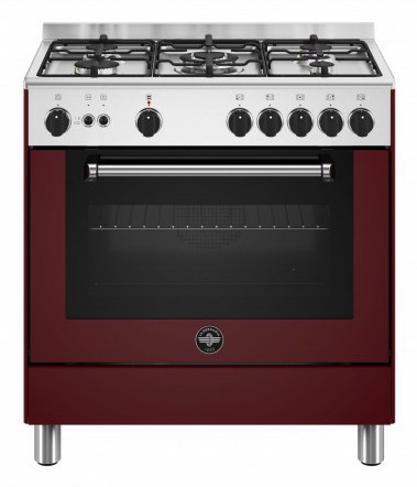 Bertazzoni La Germania Americana AMN855GVIV/24 cucina Gas Bordeaux