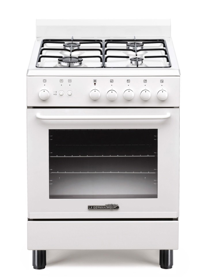 Bertazzoni La Germania Americana S64041WT/24 Cucina Elettrico Gas Bianco