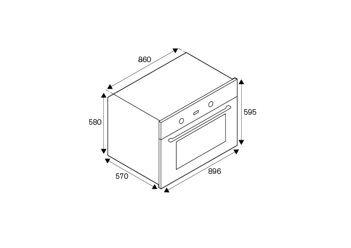 Bertazzoni La Germania F969LAGEKXT forno 100 L A Grigio