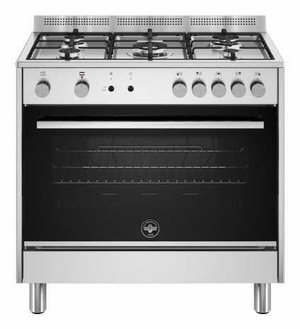 Bertazzoni La Germania Futura FTR965GXV/24 cucina Elettrico/Gas Gas Nero, Acciaio inox A+