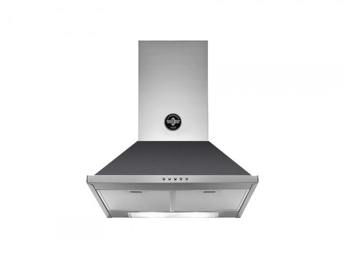 Bertazzoni La Germania KPL60PLAG1NEA cappa aspirante Cappa aspirante a parete Nero 600 m³/h