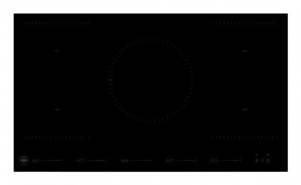 Bertazzoni La Germania PLG95I2M30NC piano cottura Nero Da incasso 90 cm Piano cottura a induzione 5 Fornello(i)