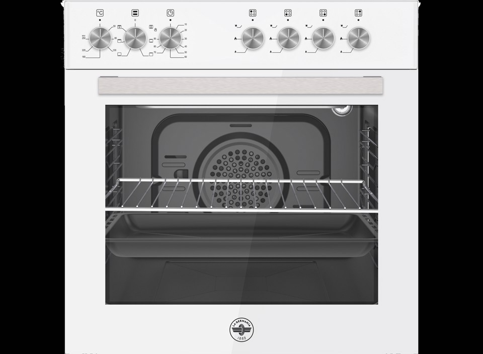 Bertazzoni La Germania SE664EB/24 Cucina Elettrico Gas Bianco