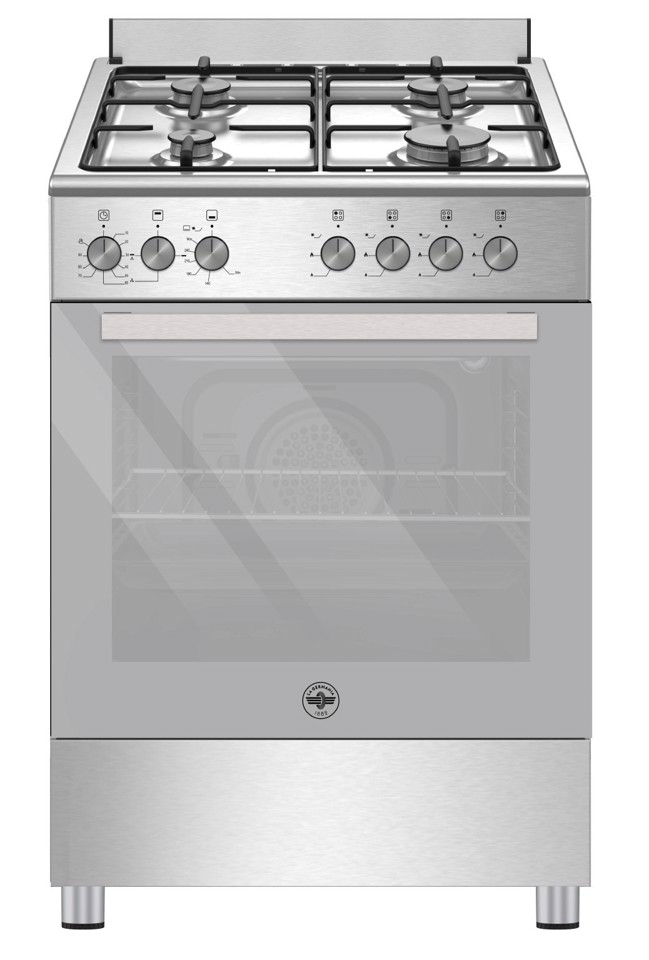 Bertazzoni La Germania SE664GX24 cucina Elettrico/Gas Gas Acciaio inox